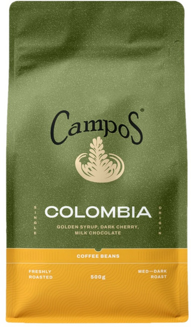 호주 캄포스 콜롬비아 홀빈 원두커피 Campos Colombia Coffee Beans, 1팩, 1개, 500g