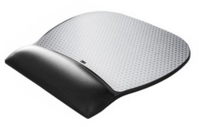 3M 정품 사무용품 손목보호 터널증후군예방 고급형 마우스패드 키보드패드, 1개