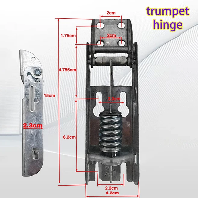 냉장고 냉동고 도어 상단 플랩용 수평 힌지 냉동 부품, 02 A1