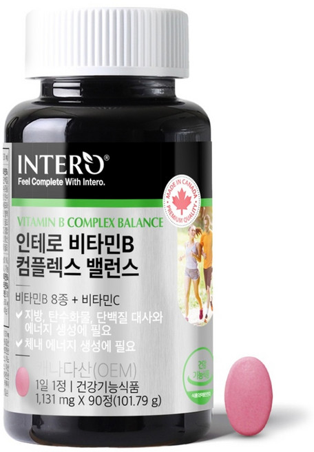 인테로 비타민B 콤플렉스 밸런스, 1개, 101.79g