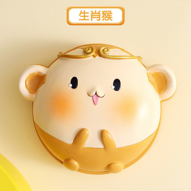 97%好評率 乳牙紀念盒男孩女孩兒童換牙收納保存盒寶寶胎髮收藏裝牙齒的盒子, 陞級款-生肖猴 乳牙盒 禮盒套裝