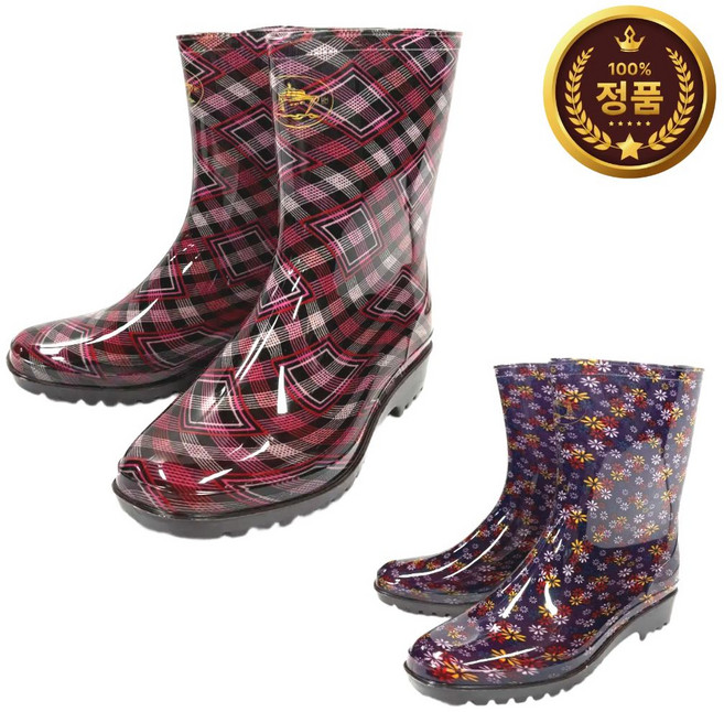 배표 투명여자반장화 작업용장화 농사장화 여자 반장화 작업장화