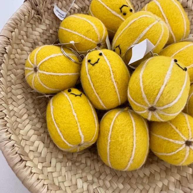 공정무역 참외 인형키링 귀여운 행운 야채인형 키링, 참외_1P, 1개, 색상