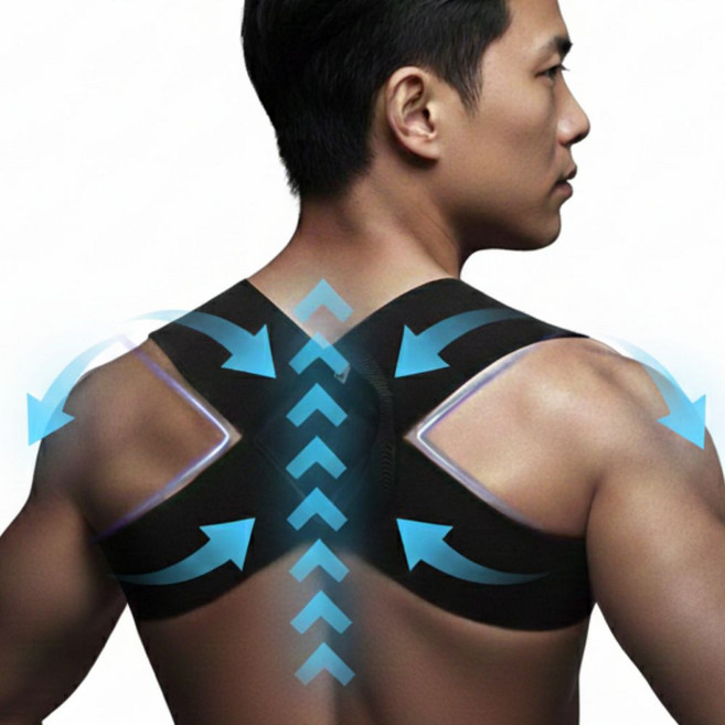 올이뉴어 어깨펴주는 라운드숄더 자세 교정 밴드, 1개