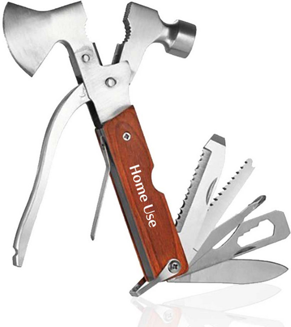 캠핑마을 캠핑용 멀티툴 도끼 타입 A8002, 혼합 색상, 1개