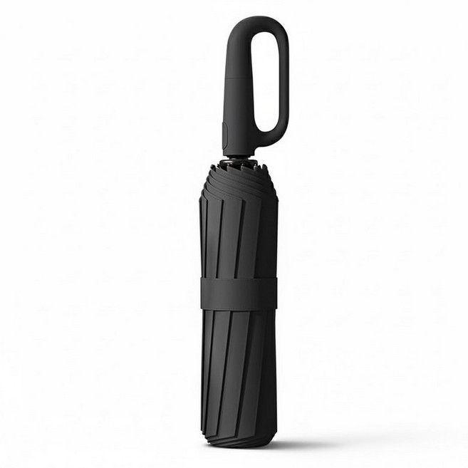 위디키 튼튼한 전자동 3단 우산 양산 전자동 고리형 손잡이 판촉물 3중살 거꾸로 우산