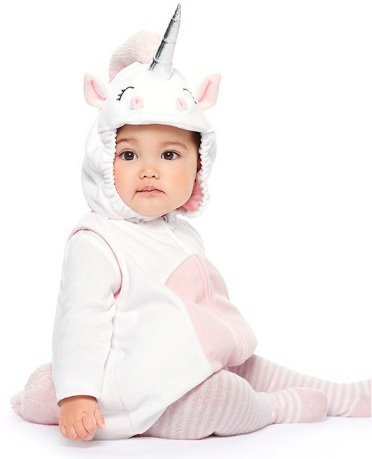 Carter's 嬰幼兒獨角獸造型套裝三件組, 1個