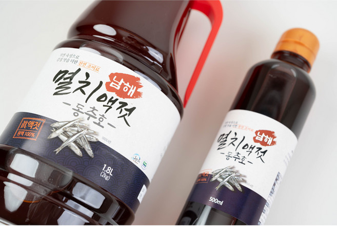 [장인의식탁] 국내산 남해 동추호 프리미엄 멸치액젓, 1개, 1.8L