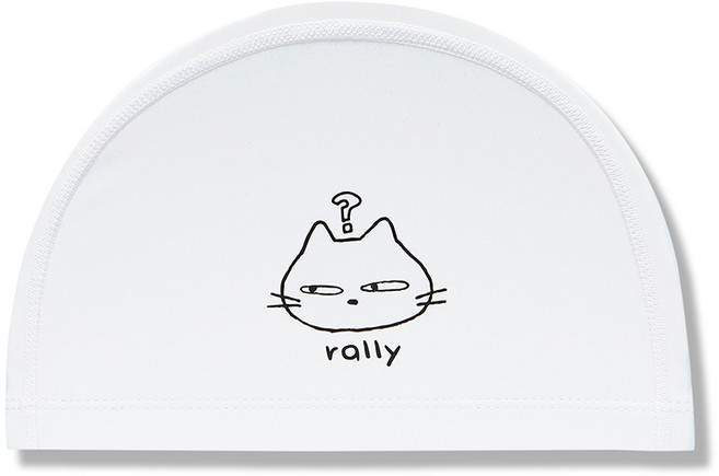 랠리 캣츠 아동 우레탄코팅 수모 PRKC920, 1개, PRKC920 WHT