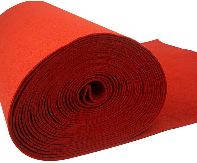 행사용 레드카펫 50m 코팅 컬러 행사장 무대 카펫, 1개, 레드 5.5 브러시드