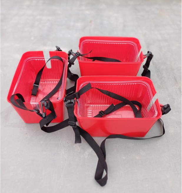 수확바구니2세트(바구니2+내피2) 블루베리수확바구니 복분자수확바구니 오디수확바구니 수확바구니, 1개, (수확바구니 3세트)