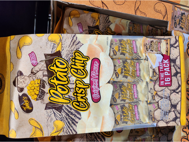 제이크 크리스피 포테이토칩, 1세트, 640g