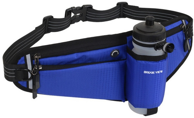 브릿지뷰 세이프런 논슬립 빛반사 방수 러닝 플립 벨트 가방 힙색