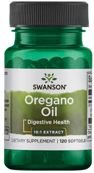 Swanson 斯旺森 牛至油軟膠囊, 120顆, 1罐