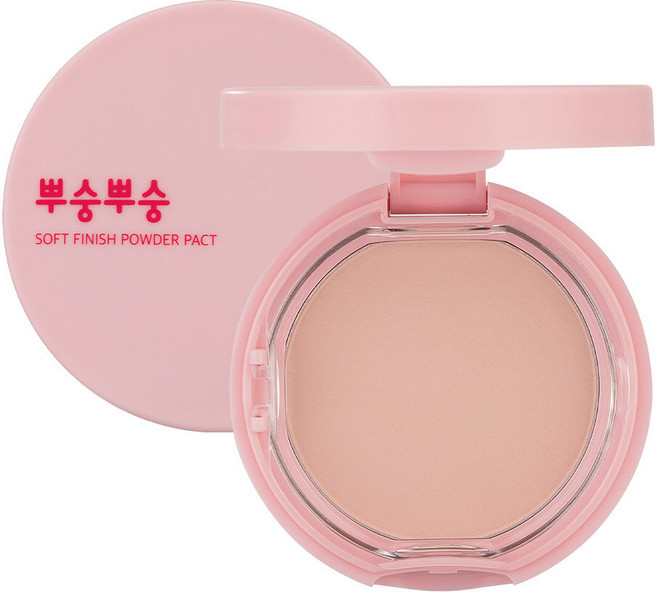 미팩토리 뿌숭뿌숭 파우더팩트 9g, 1