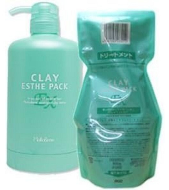 일본직발송 6. 클레이 에스테 EX 몰트 베네 클레이 에스테틱 팩 EX 500G 리필 + 전용 카트리지 세트 B00GN, 1개