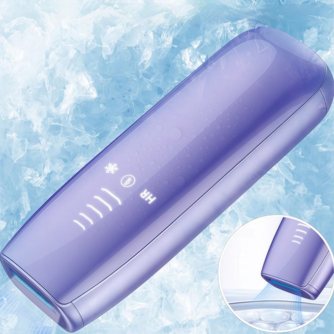 Mochae 빙점 제모기 무통 제모기 IPL 레이저 쿨링 가정용 겨드랑이 다리 팔, KFL-815s