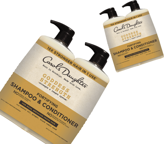 캐롤스 도터 샴푸 컨디셔너 세트 가디스 스트렝스 (Carol's Daughter Goddess strength Fortifying), 4개, 828ml