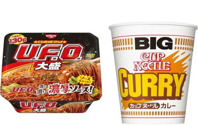 닛신 야끼소바 컵라면 167gx12개 + 컵누들 카레 빅 120g x 12