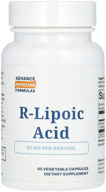 어드밴스피지션포뮬라 R-리포산 50 mg 60 캡슐, APF00042, 1개, 60정 - 쿠팡