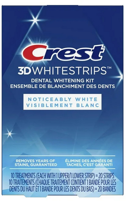 Crest 크레스트 3D 화이트 덴탈 키트 20스트립, 1개