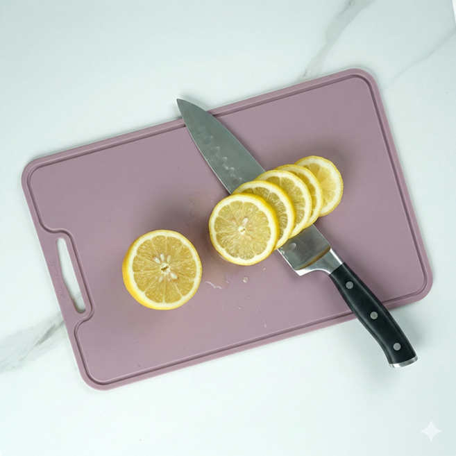 소노리떼 국산 실리콘 도마 다양한 색상 도마, 핑크, 1개