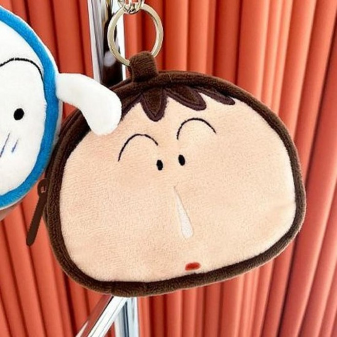 [룽스]맹구 미니 동전지갑 짱구백참 키링 백참 2P