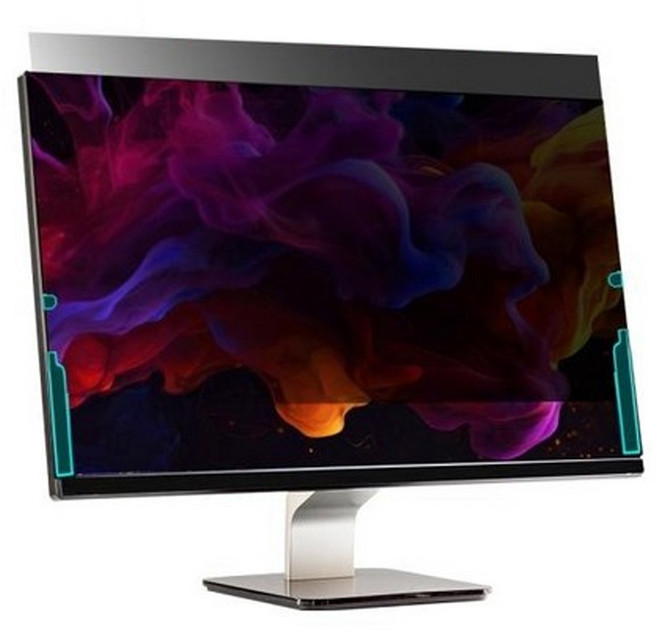 모빌앤조이 모니터 보안필름 프라이버시 사생활보호 블루라이트차단, 1개, 슬라이드형_보안_598x337mm(27인치)