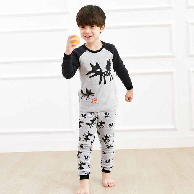 아동용 블랙폭스 9부 30수 후라이스 실내복 상하벌