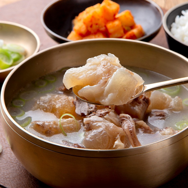 [조옥규] 가마솥 스지듬뿍 한우곰탕 650g 한우스지+한우사태+진한 진국, 2개