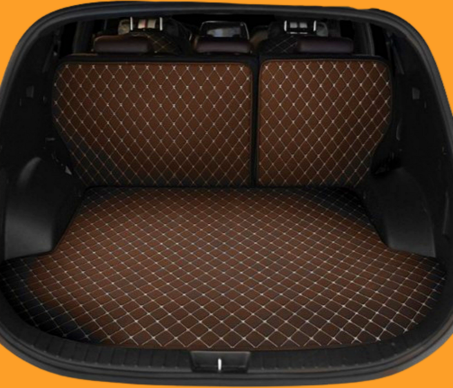 폴인 전차종맞춤 트렁크매트, GV80 5인승, 브라운-브라운
