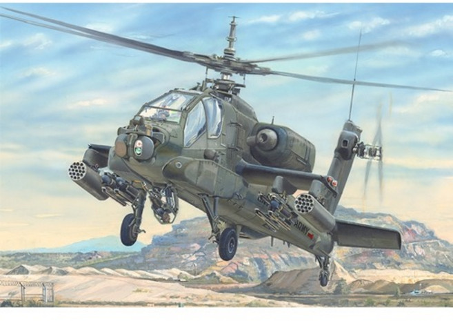 (TRU05114) 트럼페터 1/35 AH-64A Apache Early, 1개