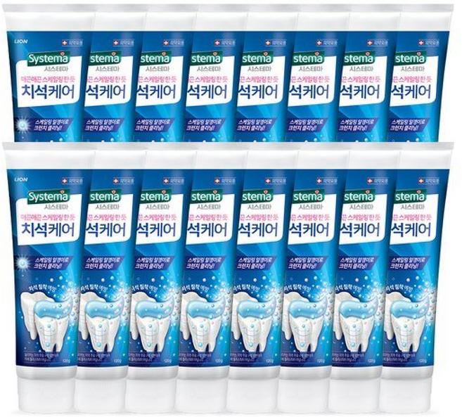 시스테마 치석케어 치약, 120g