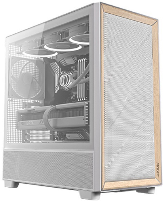 [Antec] FLUX MESH BTF [미들타워] [화이트], 1개