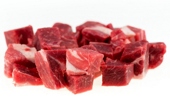 그린램 양고기 큐브 깍두기(1kg), 1000g, 1개