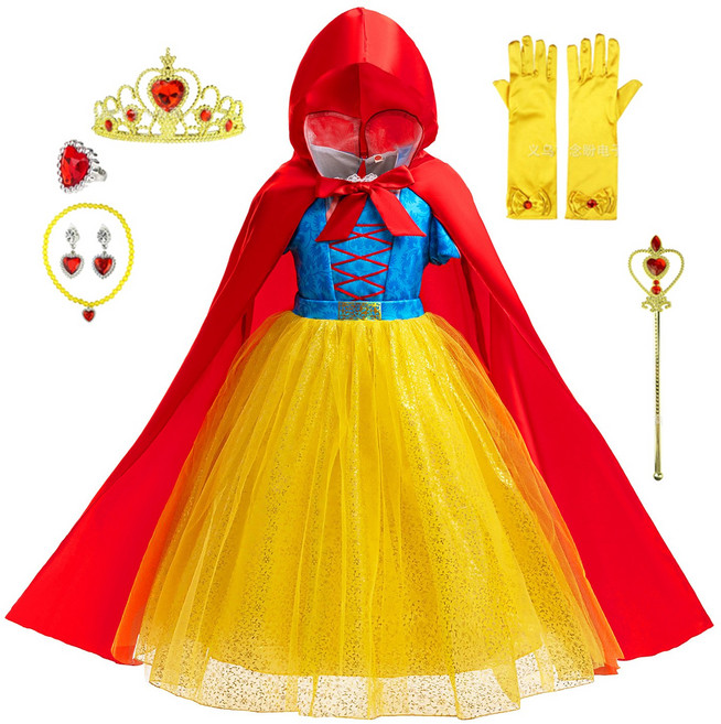 백설공주 드레스 악세사리 리본 세트 no2