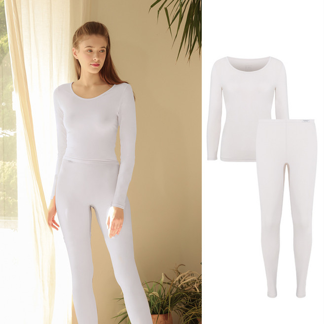 모달 여성 기능성 9부 보온내복 내의 상하의세트
