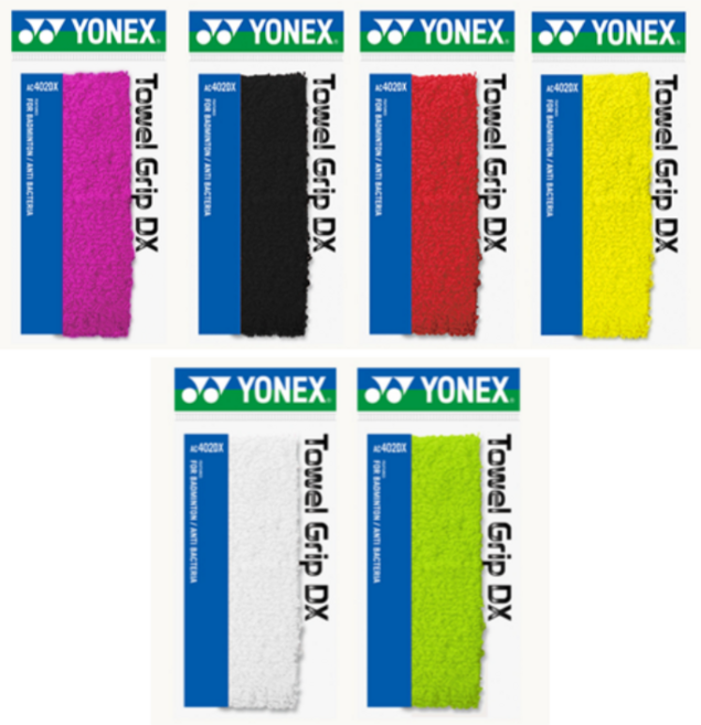 요넥스 타올그립 AC402DX [1개입], 옐로우(YL), 옐로우, 1개