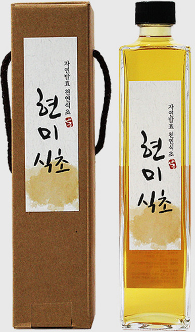 배금도가 현미식초 /7년숙성/마시는 자연발효 막걸리흑초, 500ml, 1개