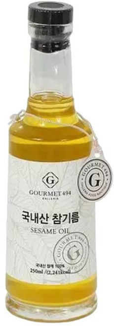 NS홈쇼핑GOURMET 494 국내산 참기름 250ml35900047, 1개, 250ml