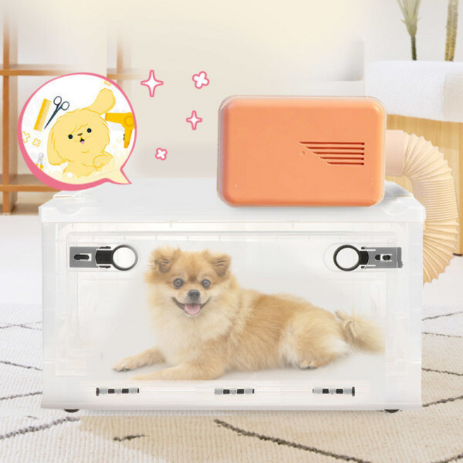 SUNNEER 펫드라이룸 대용량 강아지 고양이 애견 애완 건조기(건조함+건조기), 1개, L(건조함+건조기), SUNNEER-WW2026