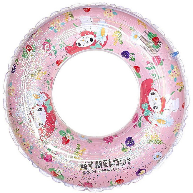 맵시아이 산리오 캐릭터 튜브 여름 물놀이 어린이 수영용품, 1개, 마이멜로디70#