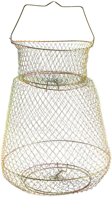 접이식 휴대용 강철 와이어 낚시 포트 함정 그물 게 크로우다드 케이지 바구니 바구니, 금