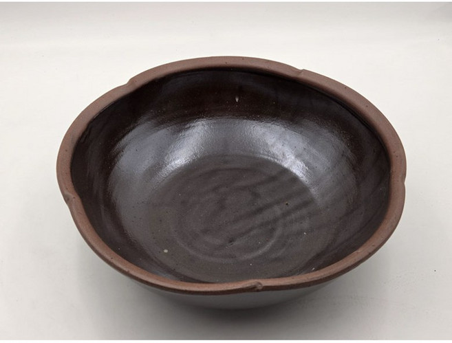 우암 국산 옹기 수반 연꽃 수반 대, 1개