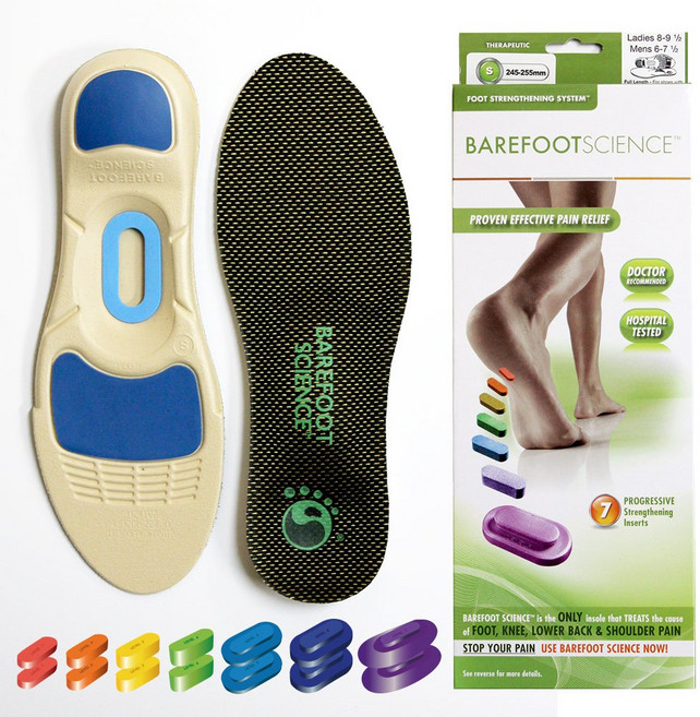 베어풋사이언스 프로테라피틱 (롱) 의료용 족저근막염 깔창 패드 평발 교정 중족골 깔창 지간신경종 신발 운동화 발아치통증 완화