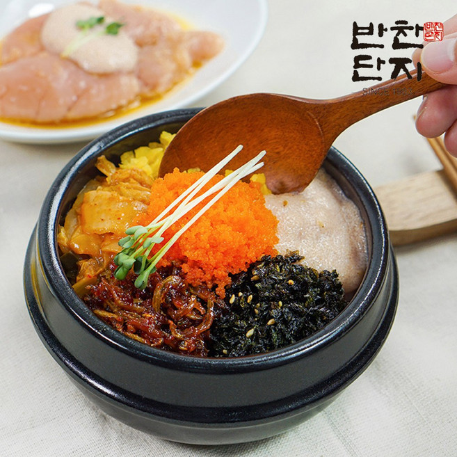 반찬단지 날치알 레드 800g 알밥 주먹밥, 1개
