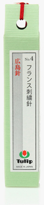 일본 튤립 프랑스자수 바늘 No 4호 8개입 자수용바늘