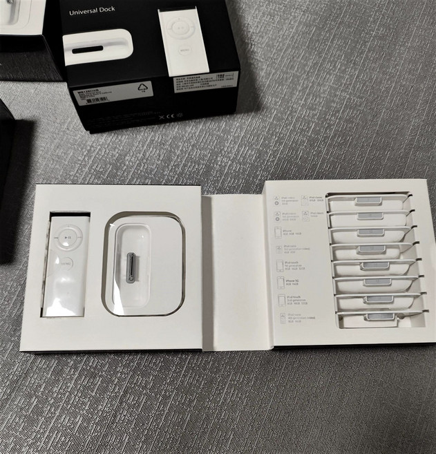 아이팟 ipod 클래식 비디오 유니버셜 독 도킹스테이션 universal dock 리모컨 포함