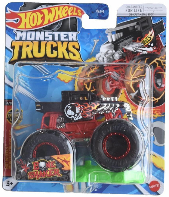 Hot Wheels Monster Trucks 본 셰이커 커넥트 앤 크래시 카