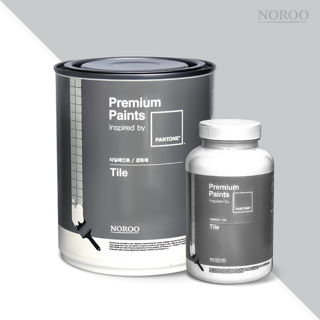 노루페인트 팬톤 욕실/주방/타일 페인트 750ml 세트 유광, 오이스터머쉬룸, 1개